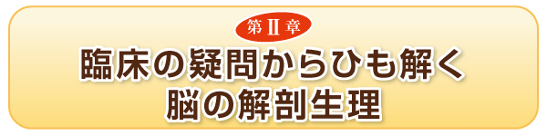 第2章：離床の疑問からひも解く　脳の解剖生理